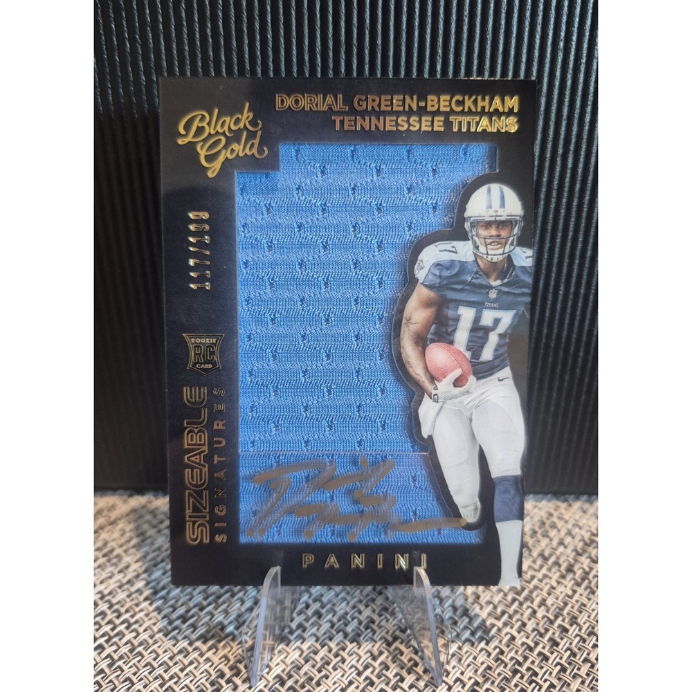 2015‎ Black Gold Dorial Green-Beckham #SSR-DG Sizeable Signature Gold /199 (RC)